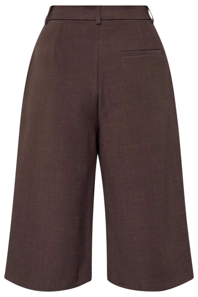 SisterS point bruine dames korte broek | Achteraanzicht
