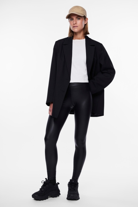 Pieces zwarte dames legging | Model