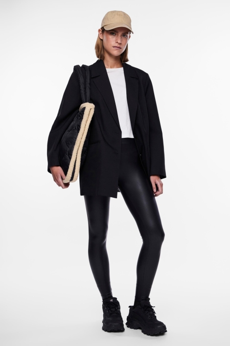 Pieces zwarte dames legging | Model