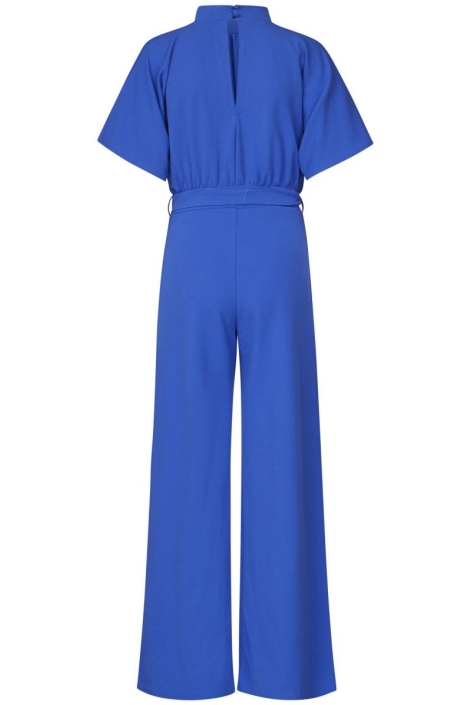 SisterS point blauwe dames jumpsuit | Achteraanzicht
