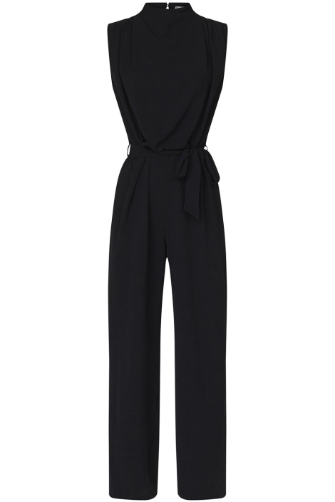 SisterS point zwarte dames jumpsuit | Vooraanzicht