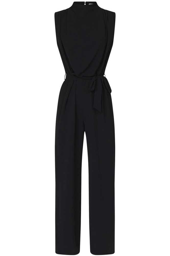 SisterS point zwarte dames jumpsuit | Vooraanzicht