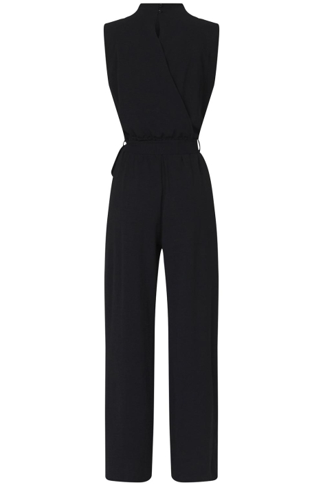 SisterS point zwarte dames jumpsuit | Achteraanzicht