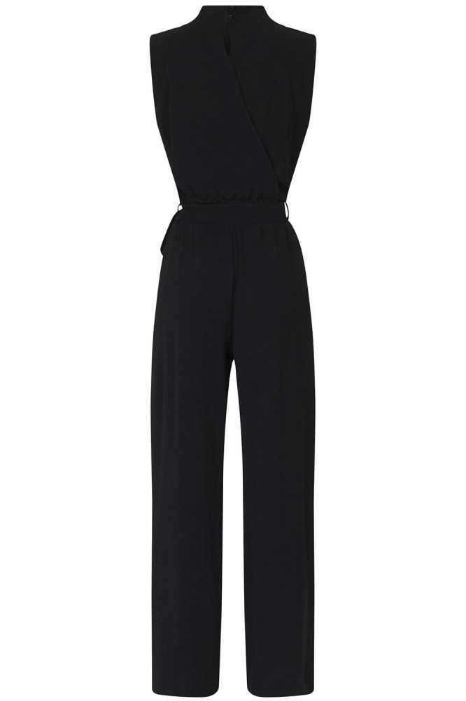SisterS point zwarte dames jumpsuit | Achteraanzicht
