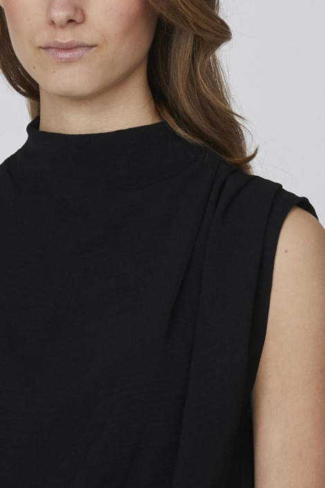 SisterS point zwarte dames jumpsuit | Close up