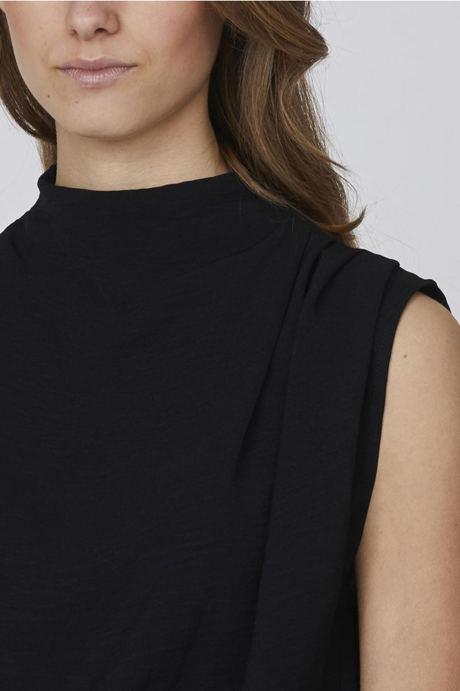 SisterS point zwarte dames jumpsuit | Close up