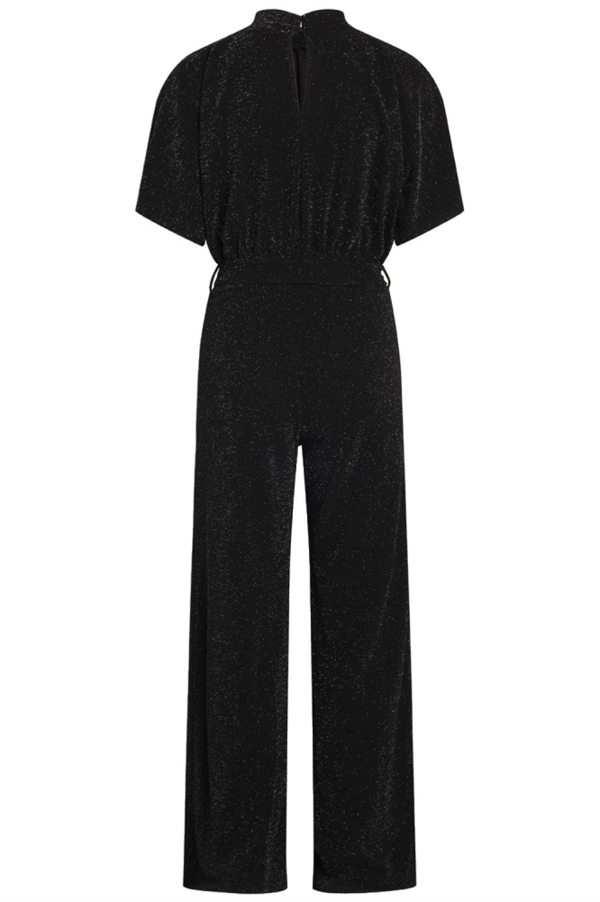 SisterS point zwarte dames jumpsuit | Achteraanzicht
