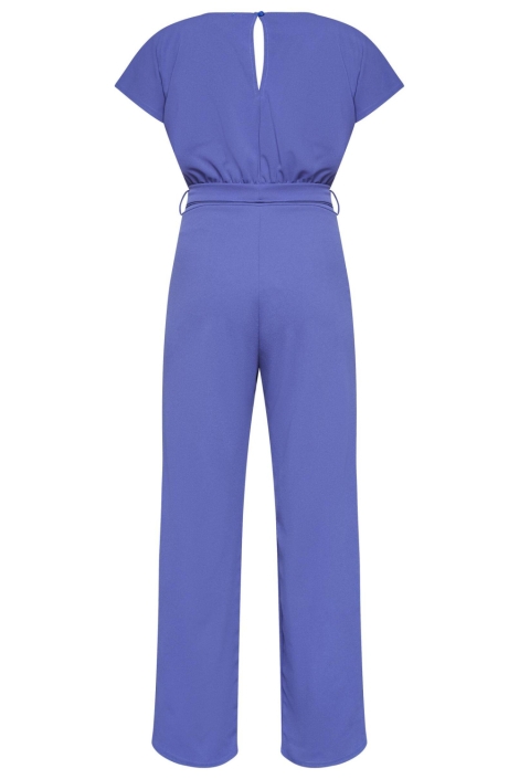 SisterS point paarse dames jumpsuit | Achteraanzicht