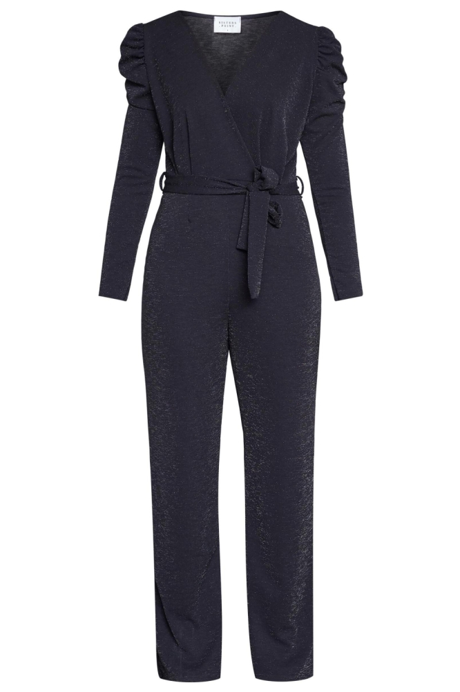 SisterS point zwarte dames jumpsuit | Vooraanzicht