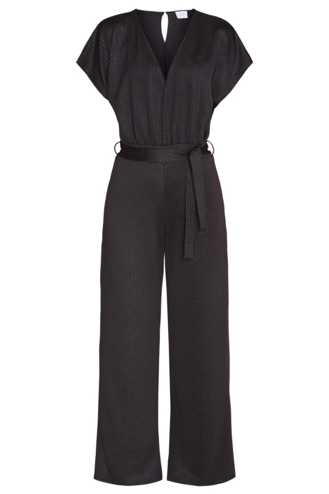 SisterS point zwarte dames jumpsuit | Vooraanzicht
