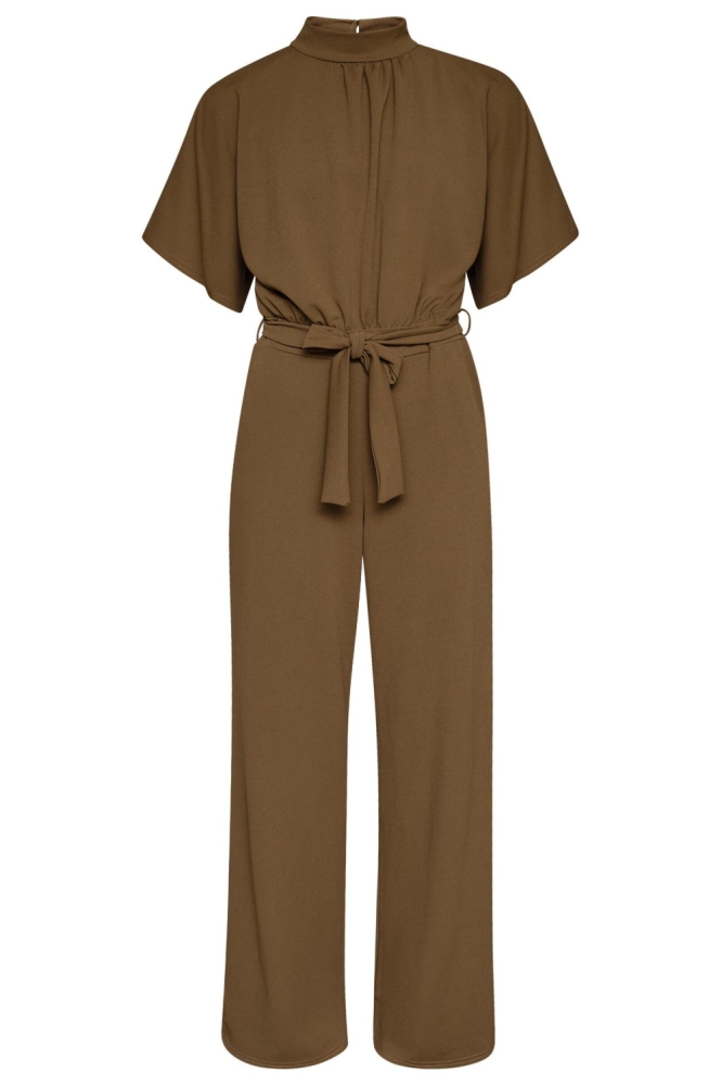 SisterS point bruine dames jumpsuit | Vooraanzicht