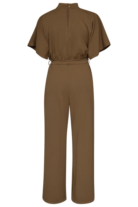 SisterS point bruine dames jumpsuit | Achteraanzicht