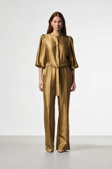 Aaiko Jumpsuit KATY VIS 420 160726 LIGHT KHAKI