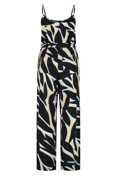 Lady Day multi color dames jumpsuit | Achteraanzicht