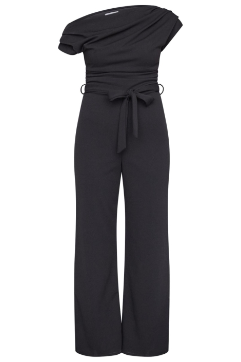 SisterS point zwarte dames jumpsuit | Vooraanzicht