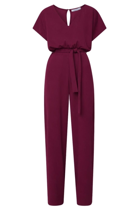 SisterS point paarse dames jumpsuit | Vooraanzicht