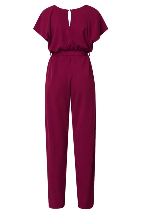 SisterS point paarse dames jumpsuit | Achteraanzicht