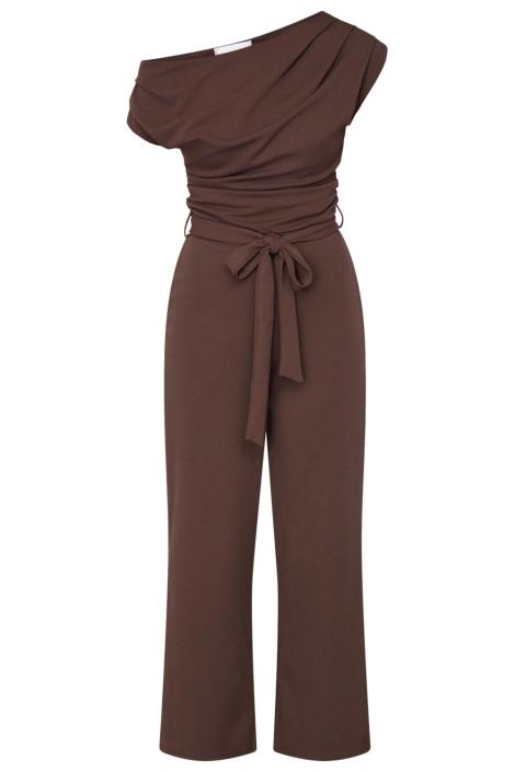 SisterS point bruine dames jumpsuit | Vooraanzicht
