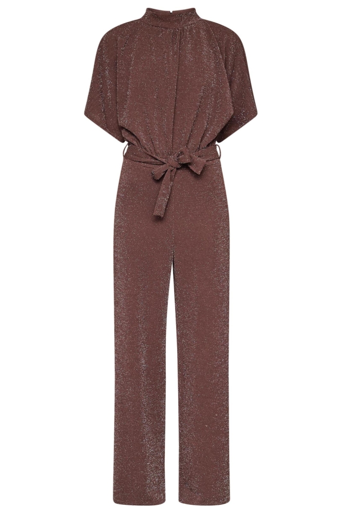 SisterS point bruine dames jumpsuit | Vooraanzicht