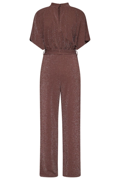 SisterS point bruine dames jumpsuit | Achteraanzicht