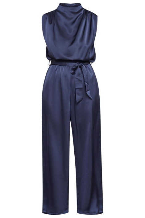 SisterS point blauwe dames jumpsuit | Vooraanzicht