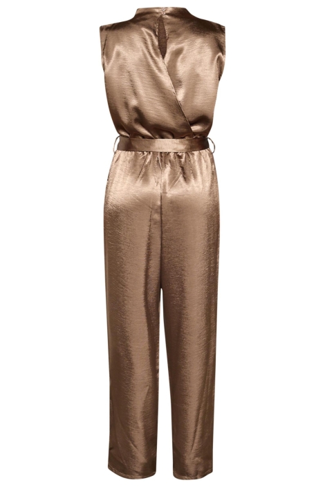SisterS point bronzen dames jumpsuit | Achteraanzicht