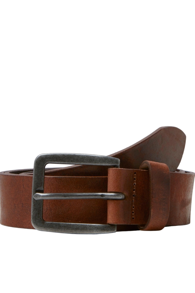 Jack & Jones bruine heren riem | Vooraanzicht