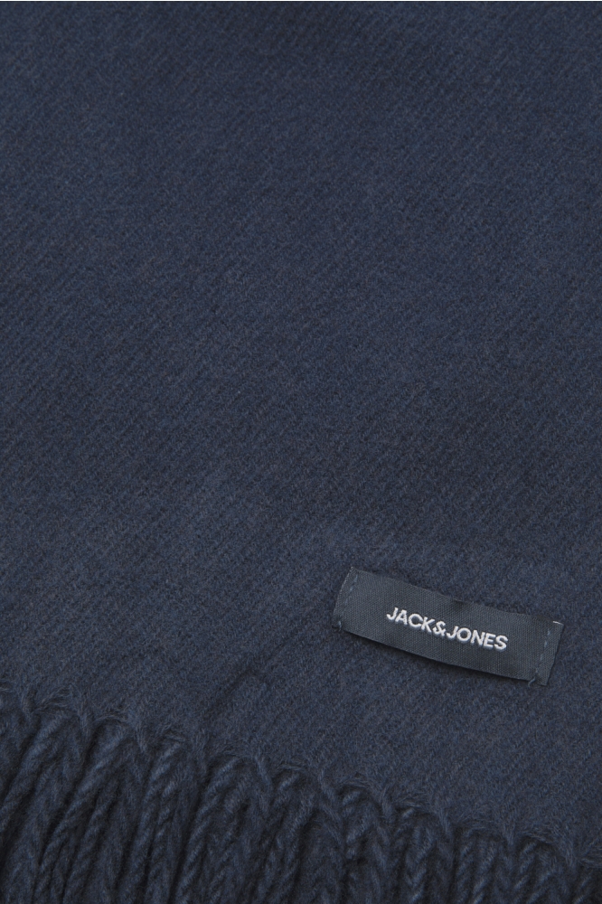 Jack & Jones blauwe heren sjaal | Kleurstaal