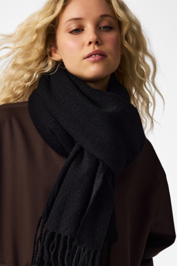 Pieces pccella long scarf noos bc Zwart