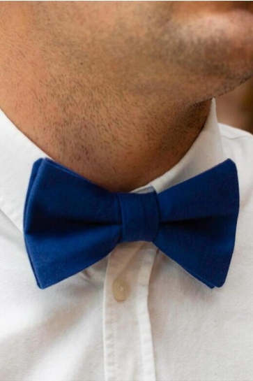 Strickie vlinderstrik Blauw
