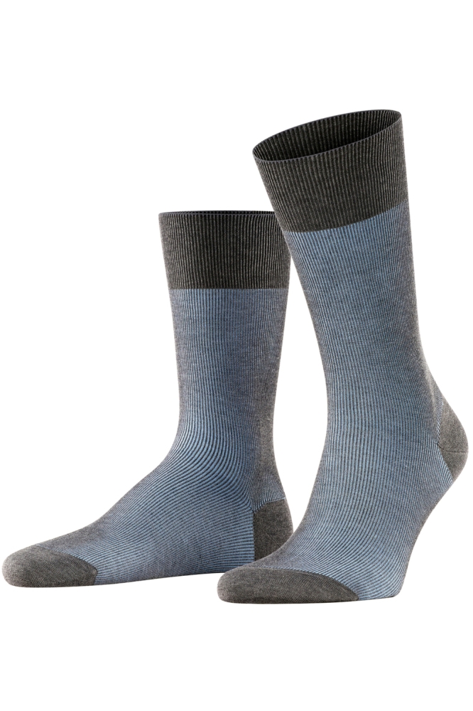 Falke blauwe heren accessoire | Zijaanzicht