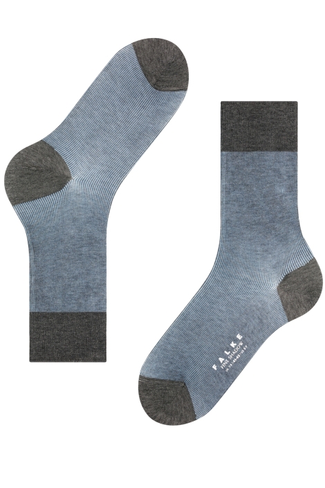 Falke blauwe heren accessoire | Zijaanzicht