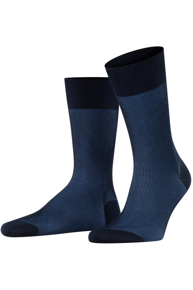 Falke blauwe heren accessoire | Zijaanzicht