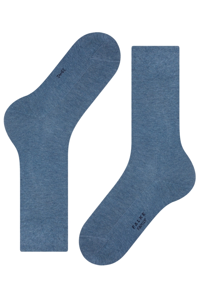 Falke blauwe heren accessoire | Zijaanzicht