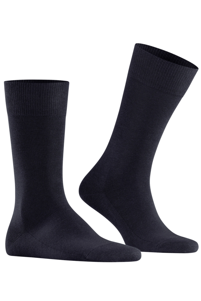 Falke blauwe heren accessoire | Zijaanzicht