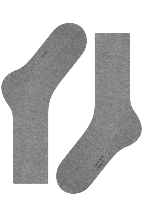 Falke grijze heren accessoire | Zijaanzicht