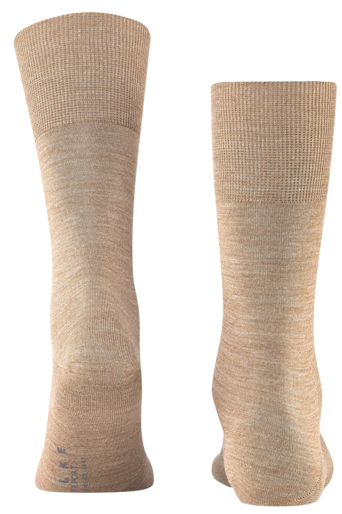 Falke camel heren accessoire | Achteraanzicht