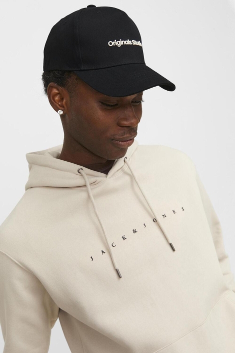 Jack & Jones zwarte heren accessoire | Model zijaanzicht