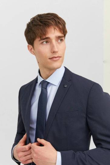 Jack & Jones Accessoire JACSOLID TIE NOOS 12230334 Navy Blazer