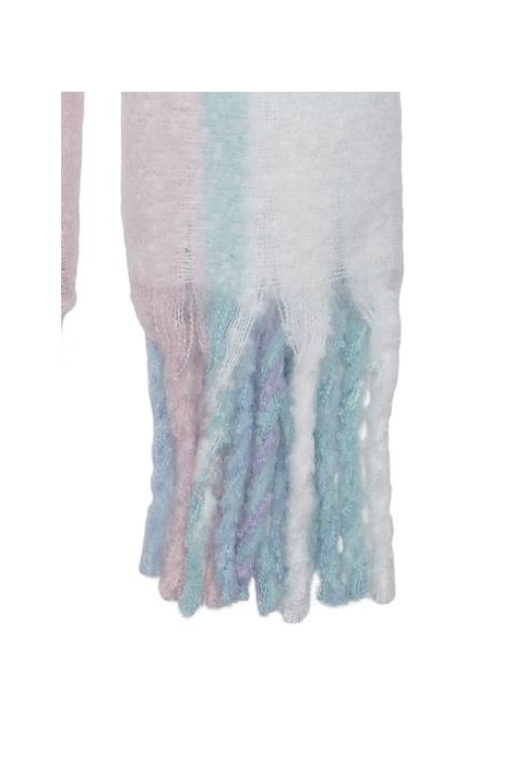 Only multi color dames sjaal | Close up