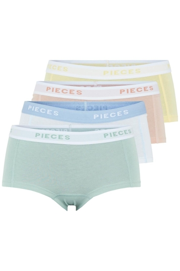 Pieces pclogo lady 4 pack solid noos bc Multi color