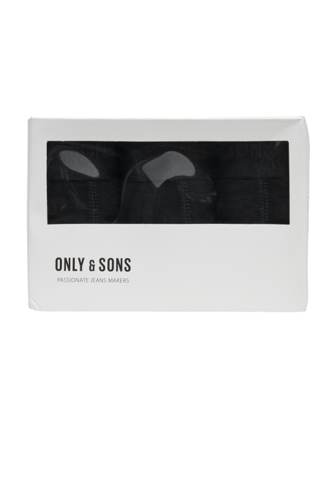 Only & Sons zwarte heren ondergoed | Verpakking