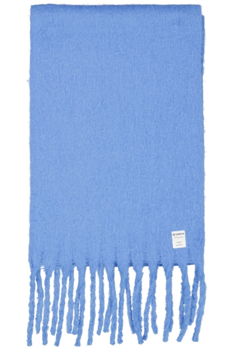 Garcia blauwe dames sjaal | Onderaanzicht