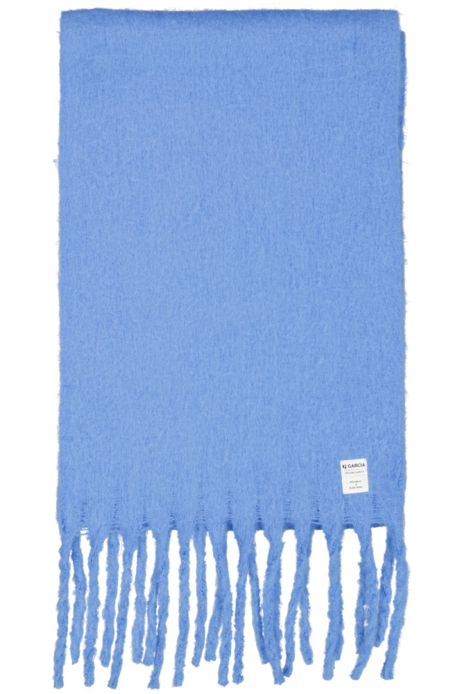 Garcia blauwe dames sjaal | Onderaanzicht