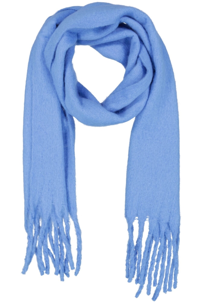 Garcia blauwe dames sjaal | Vooraanzicht