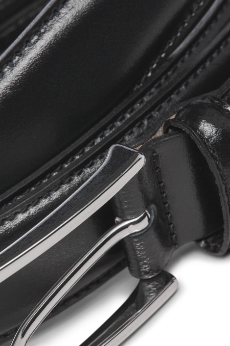 Jack & Jones zwarte heren riem | Kleurstaal