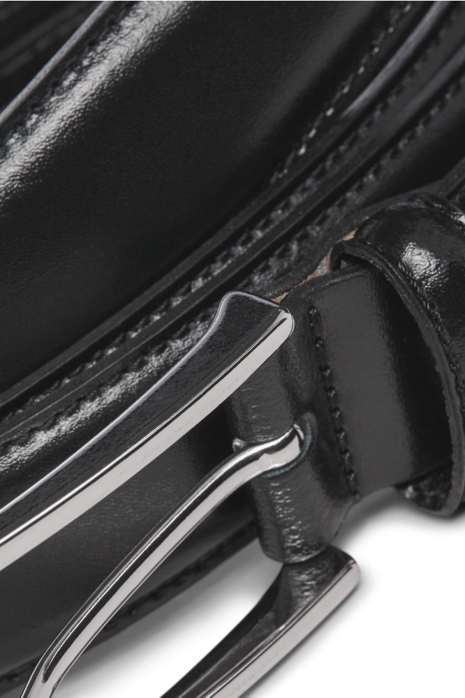 Jack & Jones zwarte heren riem | Kleurstaal