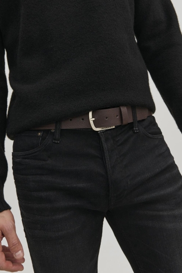 Jack & Jones JACHARRY BELT NOOS 12120697 BLACK COFFEE
