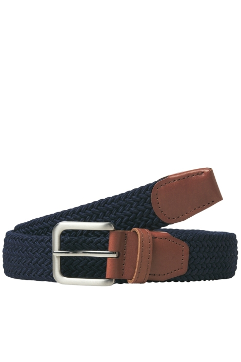 Jack & Jones blauwe heren riem | Vooraanzicht