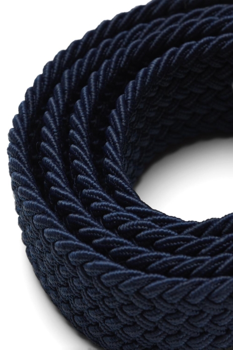 Jack & Jones blauwe heren riem | Close up
